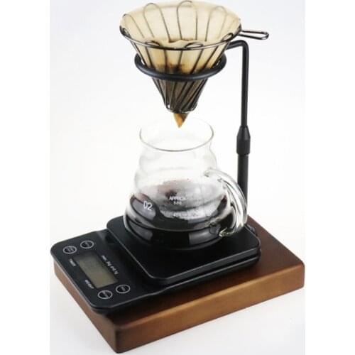 Ecocoffee New Adjustable V60 Coffee Dripper Stand Household Barista Coffee Percolator Maker