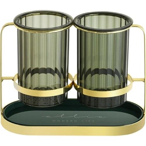 European Style Household Drain Chopsticks Rack Cutlery Knife and fork Storage Rack Double Layer Chopsticks Storage Cage