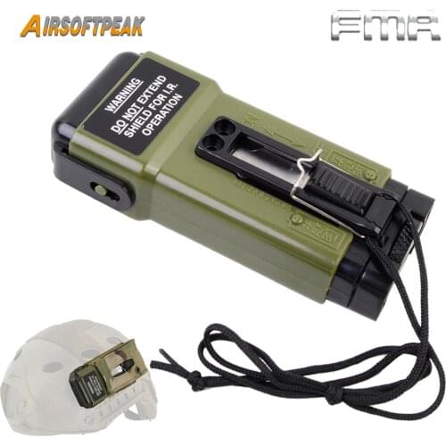 Dummy) FMA MS2000 Helmet Life-saving Strobe Light Model Plastic&Metal For Hunting Tactical Airsoft Paintball Helmet Accessories