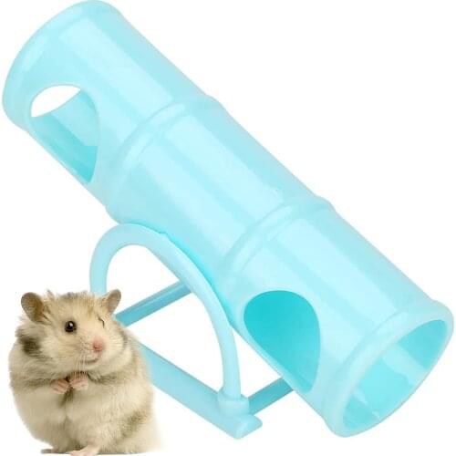 Hamster Toy Anti-aging Waterproof Pet Sports Toy Hamster Daily Necessities Pet Toys Sports Intelligence Fun Upturned Bucket
