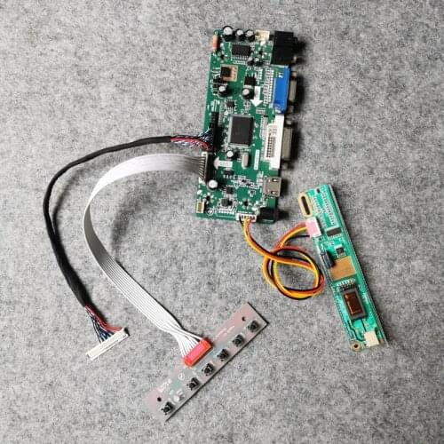 M.NT68676 1366*768 1CCFL For B156XW01/LP156WH1/M156NWR1/N156B3 screen 30-Pin LVDS DIY kit display controller board VGA DVI