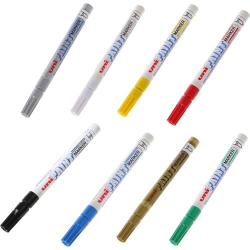 Paint Marker Pens Fine Tips Waterproof Art Permanent Oil Based DIY Craft Decor N84A