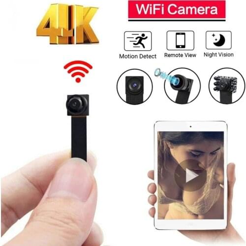 4K FullHD H.264 Ultra Mini WIFI Flexible Camera Video Audio Recorder Motion Detection Camcorder IP P2P Purchase a small gift