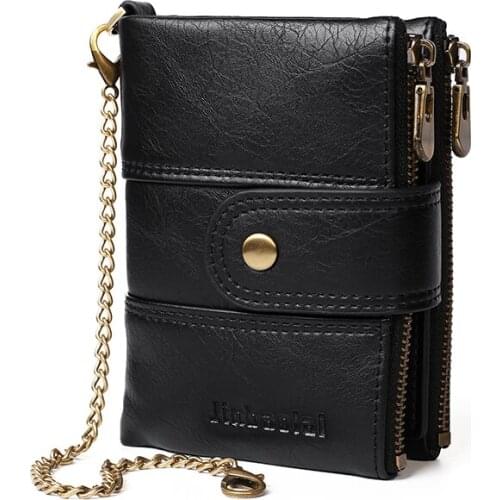 JINBAOLAI New Men Wallets Name Customized High Quality Short Card Holder Male Purse Name Engraving Coin Holder Wallets For Boy