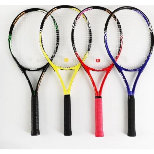 L2 Grip Tennis Racket Carbon Composite Racket Men And Women Ultra Light Dampener Raquete De Tennis Paqueta