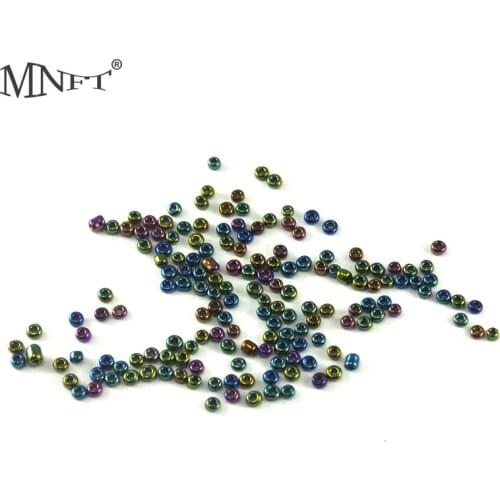 MNFT 10 PACKS Crab Crayfish Eyes Fly Tying Beads Multiple Color Fly Tying MaterialFish Hard Lures Skinker Bait 2.0MM
