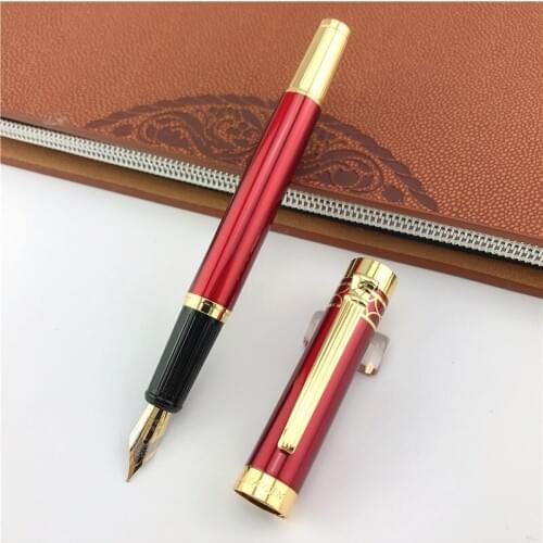 MONTE MOUNT luxury dragon fountain pen promotion metal ink pens school stationery business gift father friend present 046