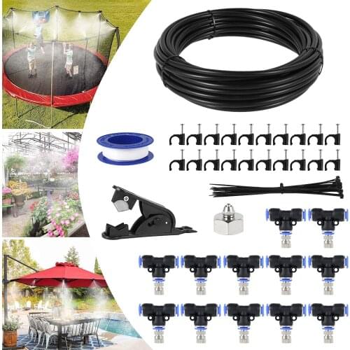 Fog Mist System China Supplier Air Conditioner Working Pressure 12 Bar Water Spray Cooling System