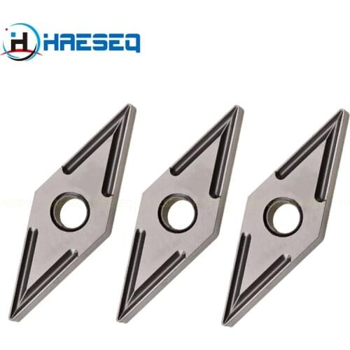 CNC Mechanical Lathe Turning Tools Carbide Cutter VNMG160404 VNMG160408 MS Ceramics Lathe Cutters for Wood Aluminum Copper