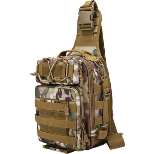 Fishing Tackle Storage Bag Outdoor Shoulder Backpack Cross Body Sling Bag