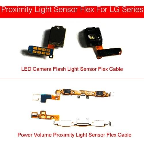 LED Camera Flash Light Sensor For LG G5 Speed F700S H845 H850 H858 H860 Power Volume Proximity Light Sensor Flex Ribbon Cable
