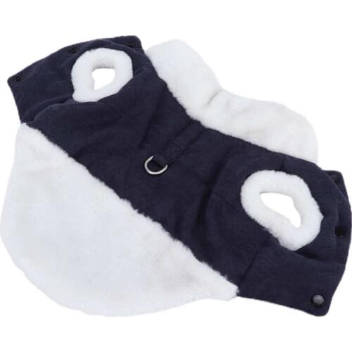 Pet Pet Sweater Coat Winter Plush Warm Vest Style Soft and Fluffy Pet for Small Dog Pet Sweater Coat
