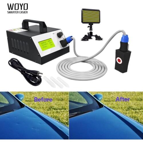 WOYO PDR007 PDR tools Paint Dent Repair tool Induction heater for removing dents Set garage sheet metal tools + PDR light