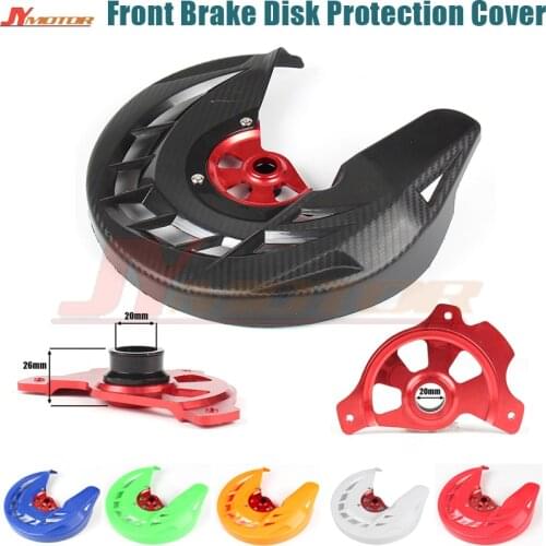 Motorcycle parts Front brake disk protection cover For CR125 CR250 CRF250R CRF450R Dirt Bike Motocross Off Road