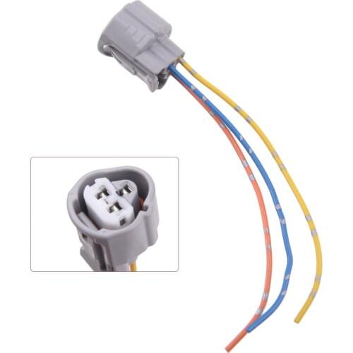 1pc 3-Wire Coolant Temperature Sensor Connector Pigtail fit for Mazda Subaru Toyota 90980-11451 89422-16010 TX85 TX85T SU-4302