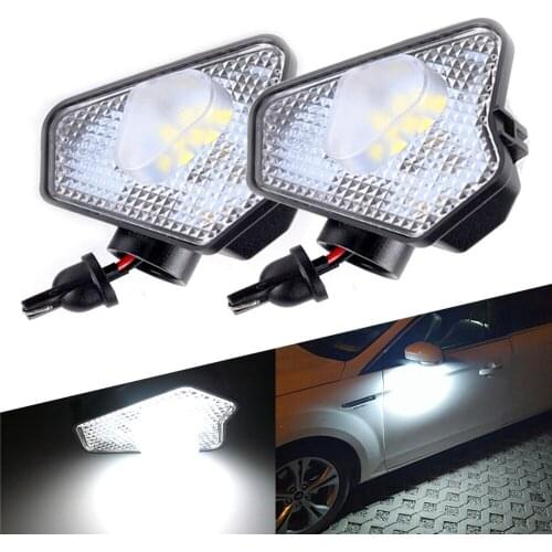 2x LED Under Side Mirror Puddle Light Module For Mercedes-Benz W176 W242 W246 Baureihe 204 212 221 117 C219 X156 X204