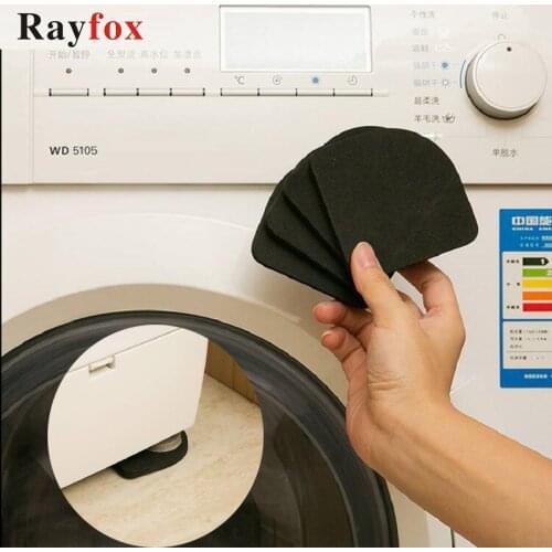 Bathroom Accessories 4pcs/set Washing Machine Anti-Vibration Pad Mat Non-Slip Shock Pads Mats Refrigerator Kitchen Bathroom Mat