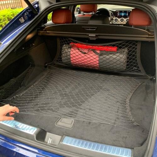 Car Rear Cargo Trunk Storage Organizer Net For Porsche 911 918 Cayenne Macan Panamera Cayman Carrera Boxster