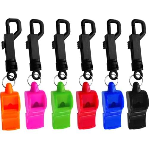 Safety Whistle with Snap Clip for Boating Kayaking Camping Hiking Hunting Scuba and Diving Emergency Survival Rescue Signaling