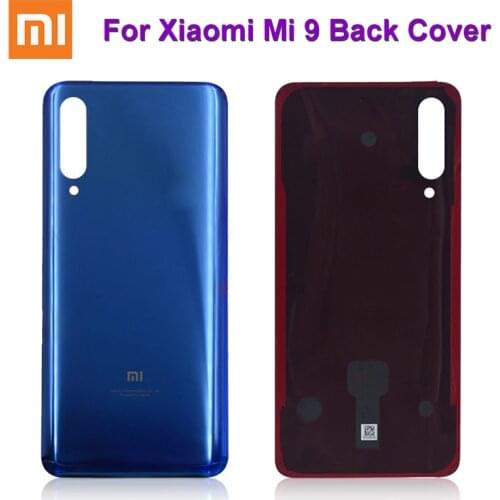 Cover For Xiaomi MI 9 Back Battery Cover Case Replacement Parts 4D Glass For Xiaomi 9 Back case Tool