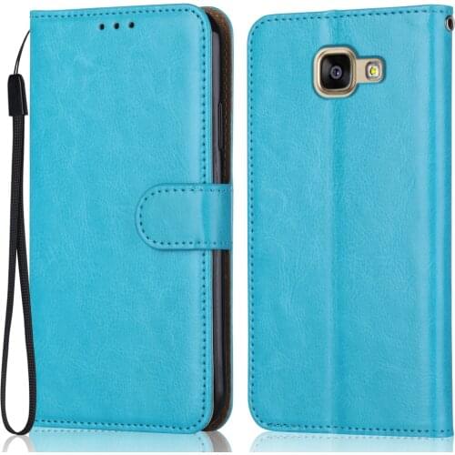 Wallet Flip Case for Para on Samsung Galaxy A3 2016 A310 A310F SM-A310F 4.7''Cover Leather Fitted Case with Strap Phone Bag