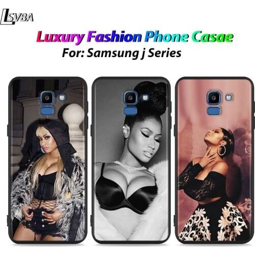 Black Shell Nicki Minaj My Queen for Samsung Galaxy J7Duo J2 J4 Core J6 J4 Plus J8 J3 J7 J5 Prime 2018 2017 Phone Case