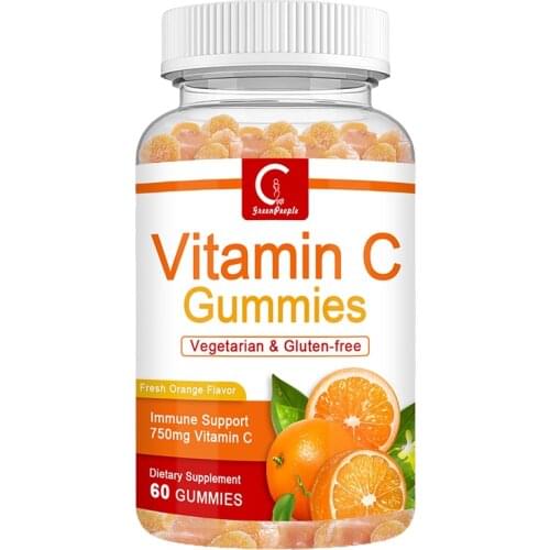 GPGP Greenpeople Vitamin C Gummies VC Supplement Chewable Tablets Daily Snacks For Adults And Children Helps Support The Systemt