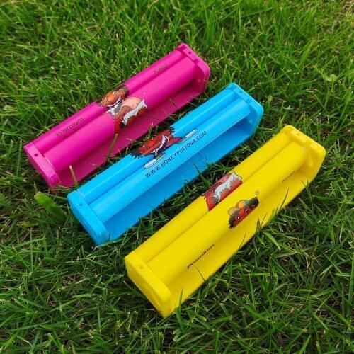 HONEYPUFF 110MM Plastic Tobacco Cigarette Rolling Machine Portable Manual Cigarette Roller Rolling Machine Tool