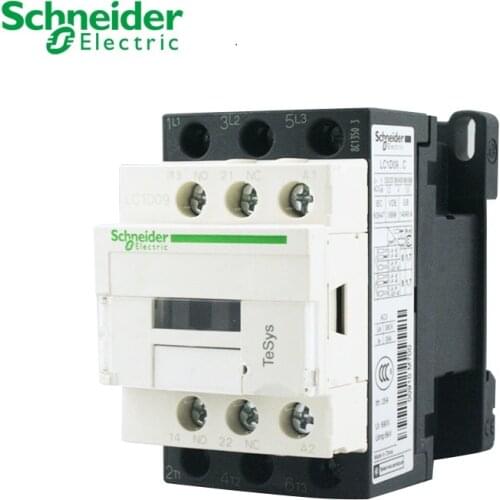 Schneider electric TeSys D 3-ploe contactors-Motor control category AC-3 LC1D09**C AC24V-380V 9A 50/60HZ