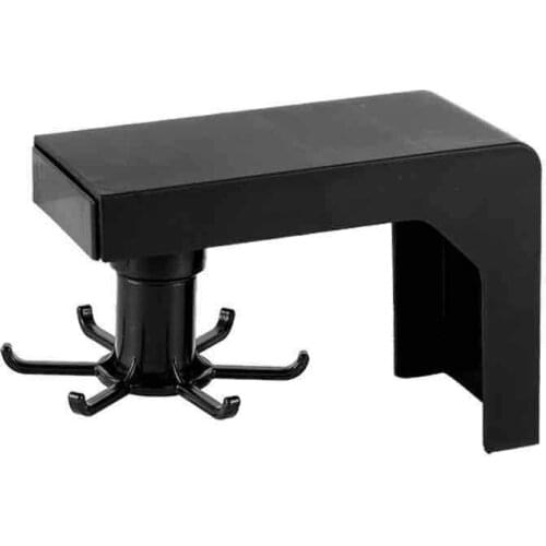 Kitchen Shelves Hole Punched Adhesive Hook Wall Hanging Rotating Frame Telescopic Bracket Kitchen Storage Rack