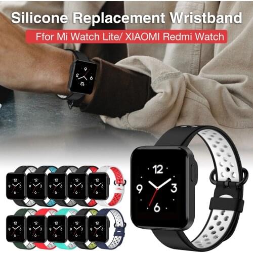 For -XiaoMi Mi Watch Lite Strap Quick release Band Silicone Watchband Sport Bracelet For Redmi Watch Smart Watch Strap