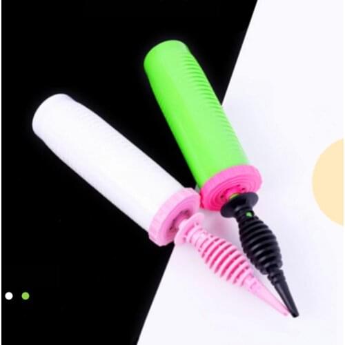 Portable Mini Pump Balloon Inflator Manual Party balloon Beach Yoga Ball Hand Pump Useful Foil Balloon Decoration Tools
