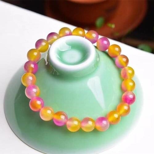 Watermelon Red Beaded Bracelets For Women Sexy Kawaii Accessories Fashion Jewelery Handmade Crafts