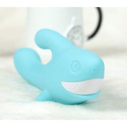 Female Smart Shark Vibrator Toy Adult Soft G Spot Stimulation 8 Frequency Vibration Massager sex toys vibrator adult toys