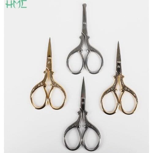 1pc/lot Durable Stainless Steel Classic Embroidery Scissors Nail Art Scissors Cutters Styling Tools For Jewelry Making Tools