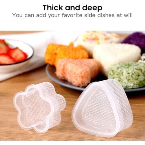 1 Pcs Cute Sushi Mold Decoration Cutting Knife Bento Machine Rice Ball DIY Tool Kitchen Accessories Household Baking Sushi Tools
