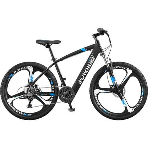 26 Inch Electric Bicycle Powerful 250W Motor Mountain Bike 21 Speed 36V13AH Big Battery Removable Lithium Battery e-bike