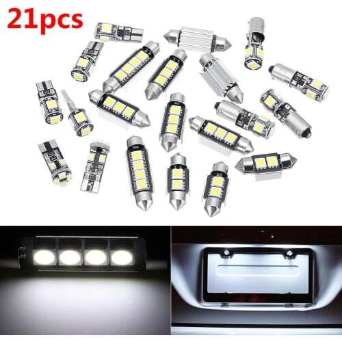 Car Accessories Car White Interior LED Light Bulb For BMW E46 Sedan Coupe M3 1999-2005 Canbus Car Led Light E46 LED Lights
