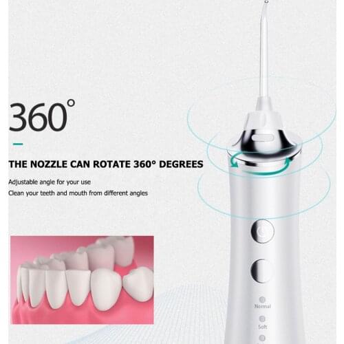 Electric Oral Irrigator Tooth Cleaner Household Portable Oral Irrigator Dental Care USB Rechargeable Jet Irrigator Teeth Clean