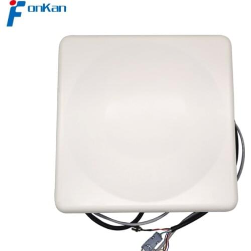 FONKAN Middle distance 10M UHF EPC G2 ISO-18000-6B RFID Integrated Reader Read Temperature tags 3-4M RS232 free SDK and DEMO