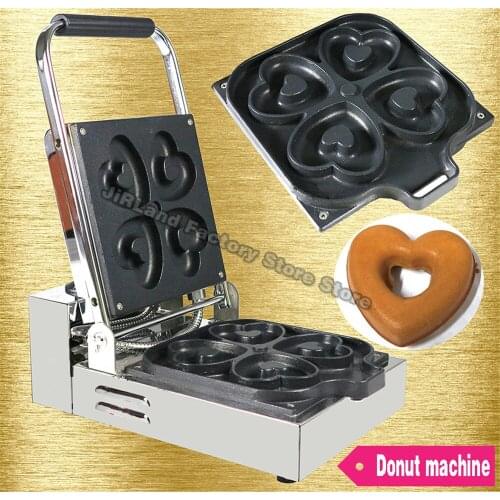 Heart-shaped donut machine Commercial doughnut machine Pressure-baked donut machine donut cake machine Waffle Maker