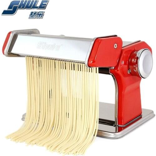 Noodle Pressing Machine Household Kitchen Tool Manual Noodle Machine Double Knife 7-speed