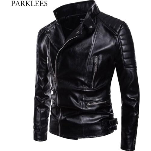 Мужские байкерские куртки PARKLEES China At AliExpress