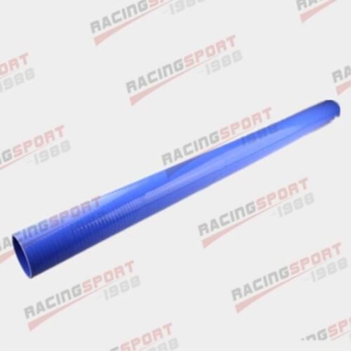 2.125" (54mm)1M Straight Silicone Coolant Hose 1M Meter Length Intercooler Blue