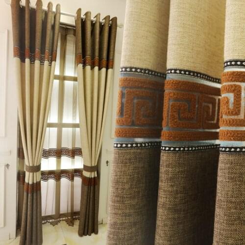 Modern Window Curtain For Living Room Blue Window Drapes Customize Product Window Curtains Blackout Curtain Pattern
