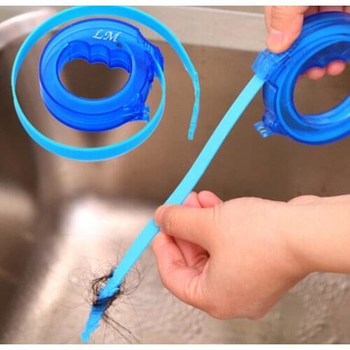 Hair Anti clog Remover Cleaning Tool Drain for Kitchen Shower Sink Bathtub Hair Removal Sewer Dredge Device Bathroom Accessories