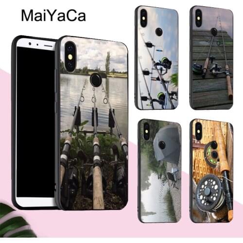 MaiYaCa CARP FISHING RODS Case For POCO X3 F2 Pro Case For Redmi Note 8 Pro 8T 7 9 9S 9A 9C For Mi Note 10 Lite A3
