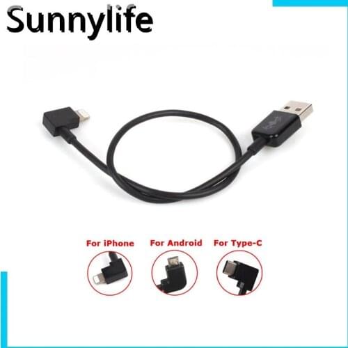 USB Data Line for OM 5/OM4 SE/OSMO MOBILE 3 4/ DJI SPARK/ MAVIC AIR/ Phantom 3/4/Inspire