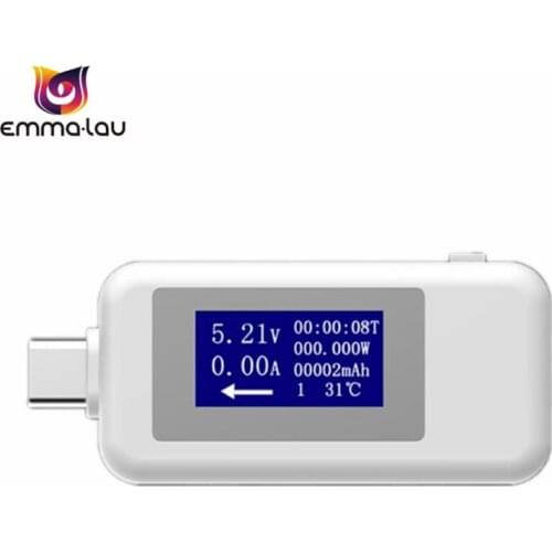 USB Type C USB Tester LCD Digital Voltage Current Meter Voltmeter Amp Volt Ammeter Detector Power Bank Charger Indicator