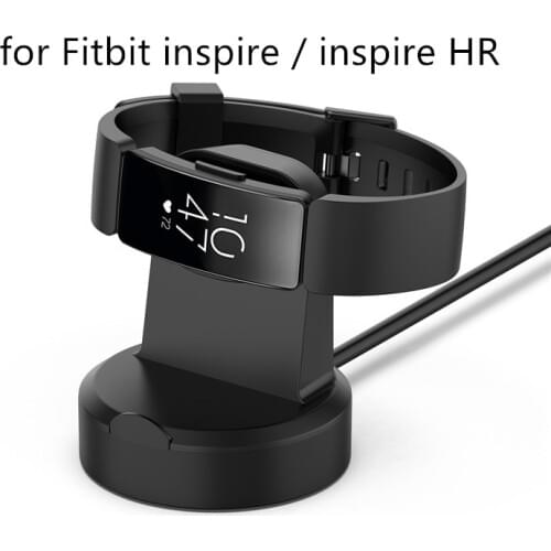 USB Charging Cable Magnetic Cradle Station Dock Holder Mount for fitbit inspire / inspire HR Universal Watch Accessories